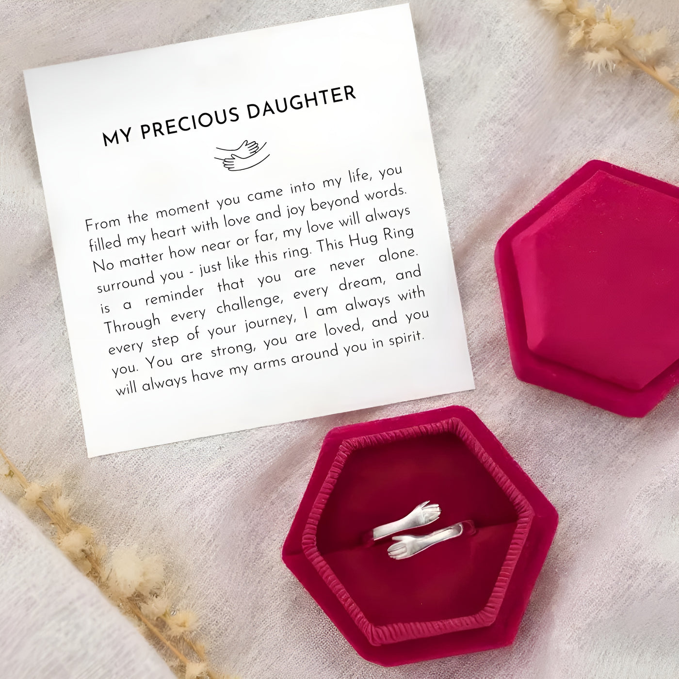 My Precious Daughter - Hug Ring