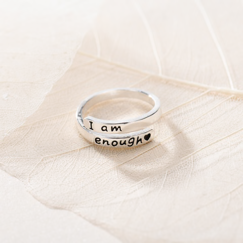 I Am Enough Ring - Adjustable Fit