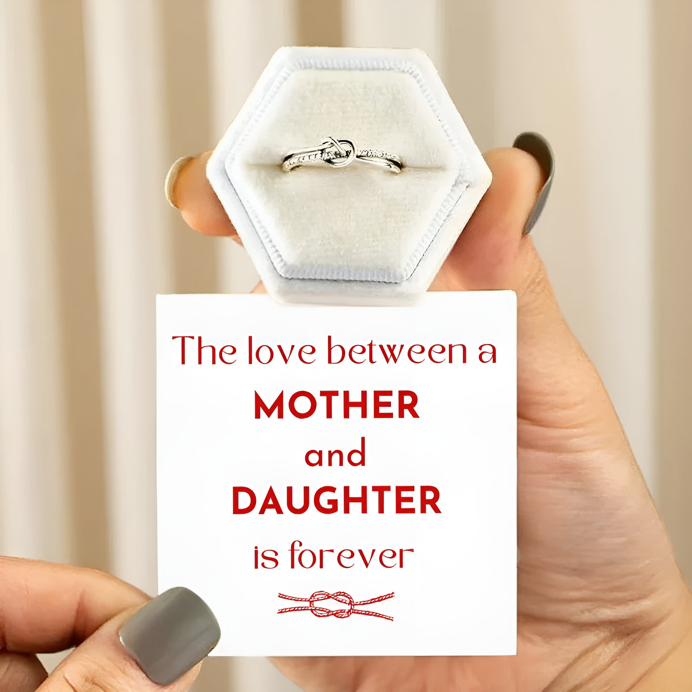Mother & Daughter - Linked Forever Ring