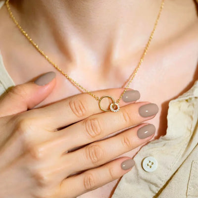 To My Sister - Always Us Gold Necklace