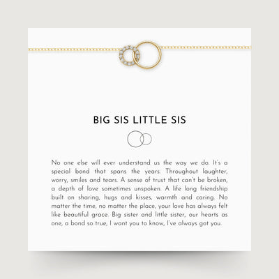 To My Sister - Always Us Gold Necklace