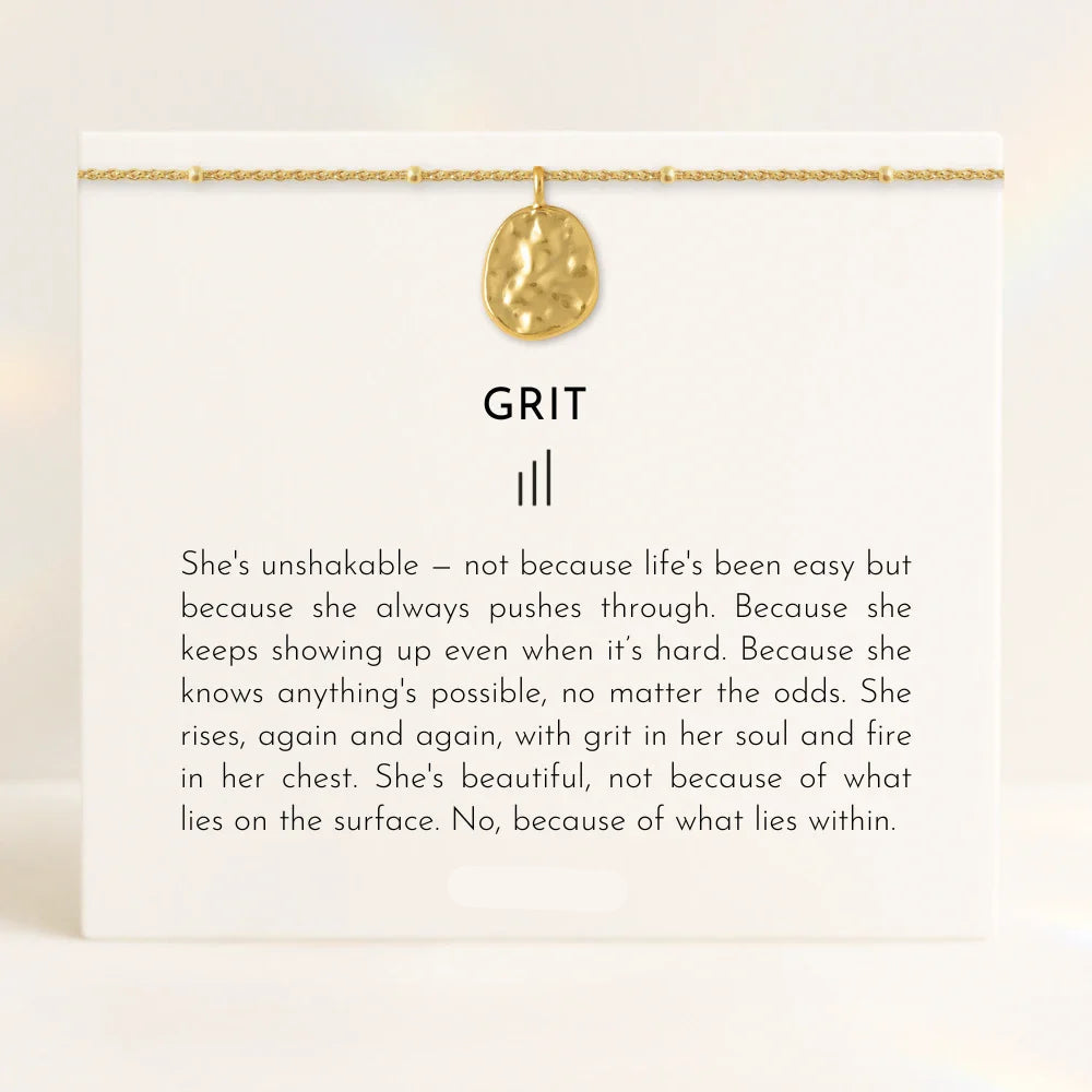 Grit Pendant Necklace