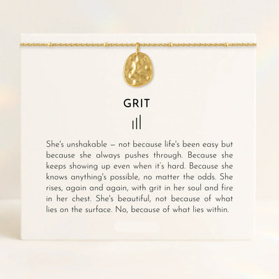 Grit Pendant Necklace