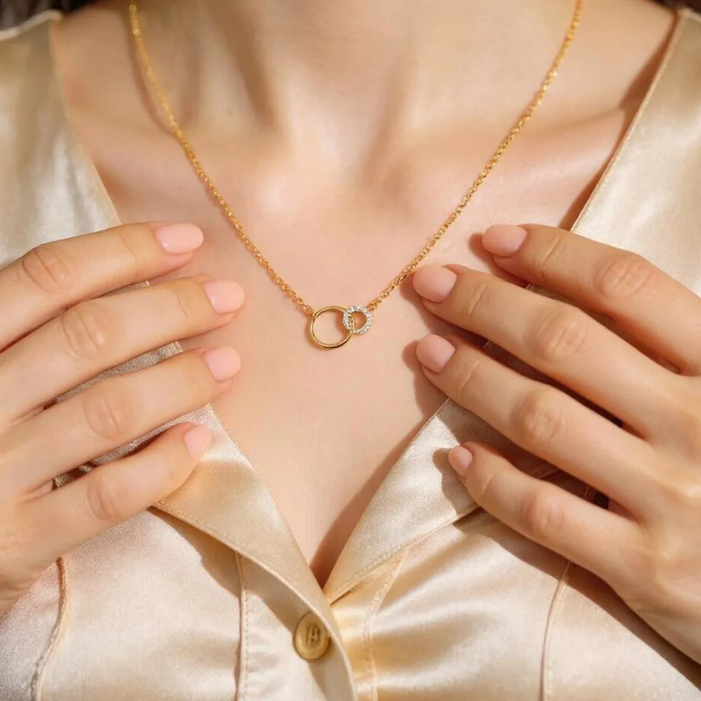 To My Sister - Always Us Gold Necklace