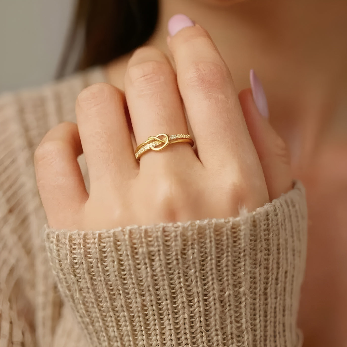 Mother & Daughter - Linked Forever Ring