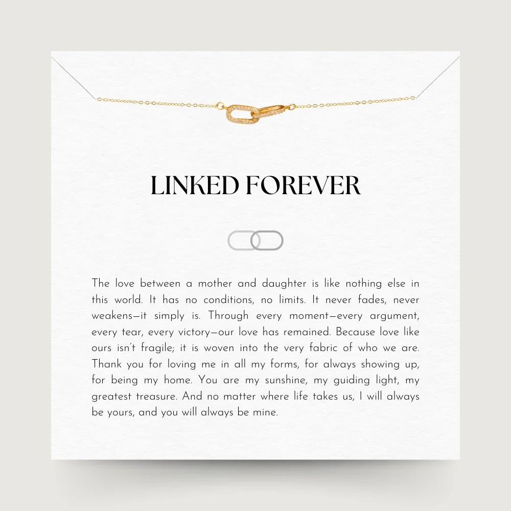 Mother & Daughter - Linked Forever Necklace