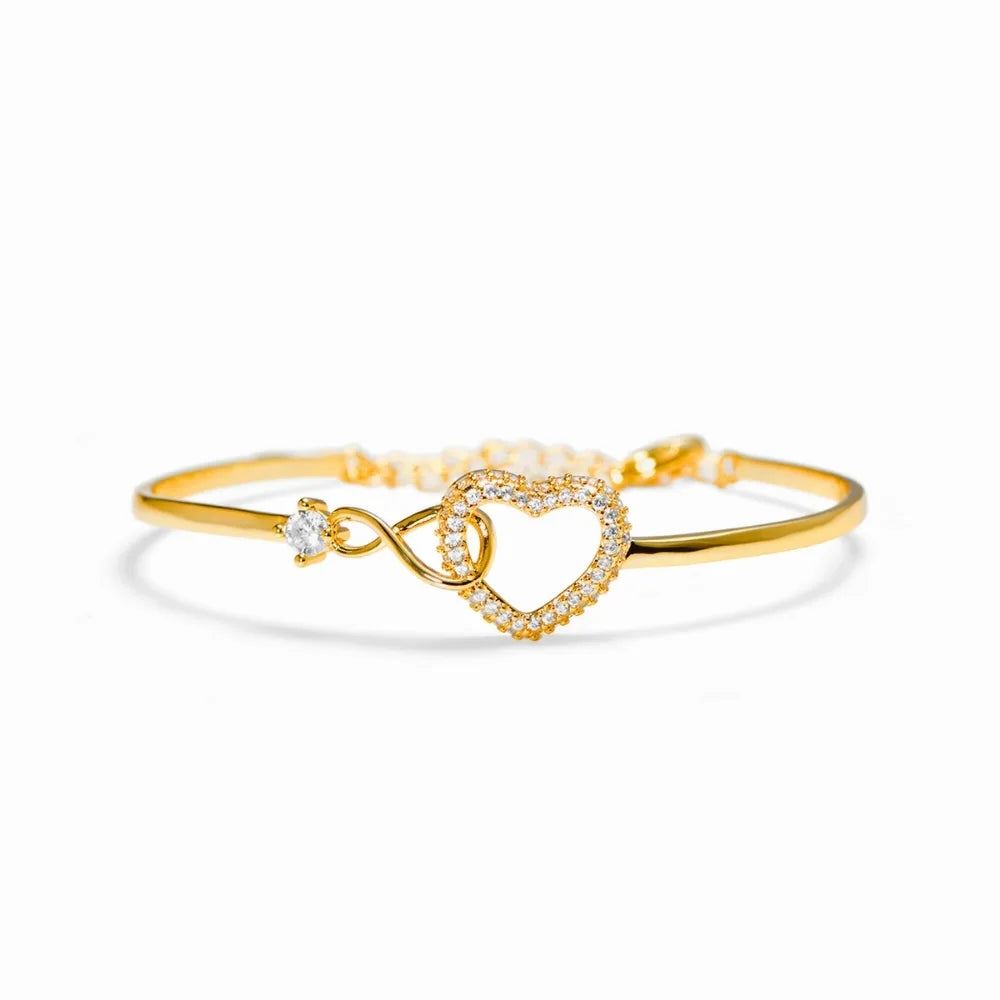 Mother & Daughter - Infinity Heart Bracelet