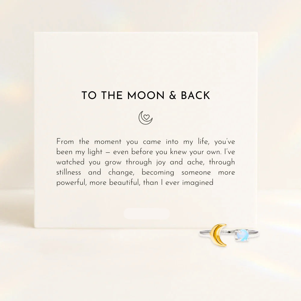To the Moon & Back Ring