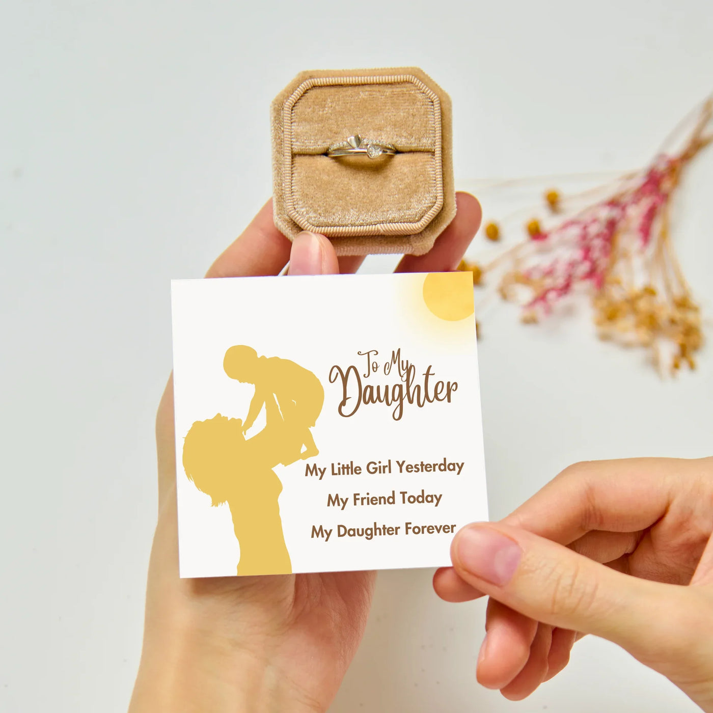 To My Daughter - Together Forever Ring