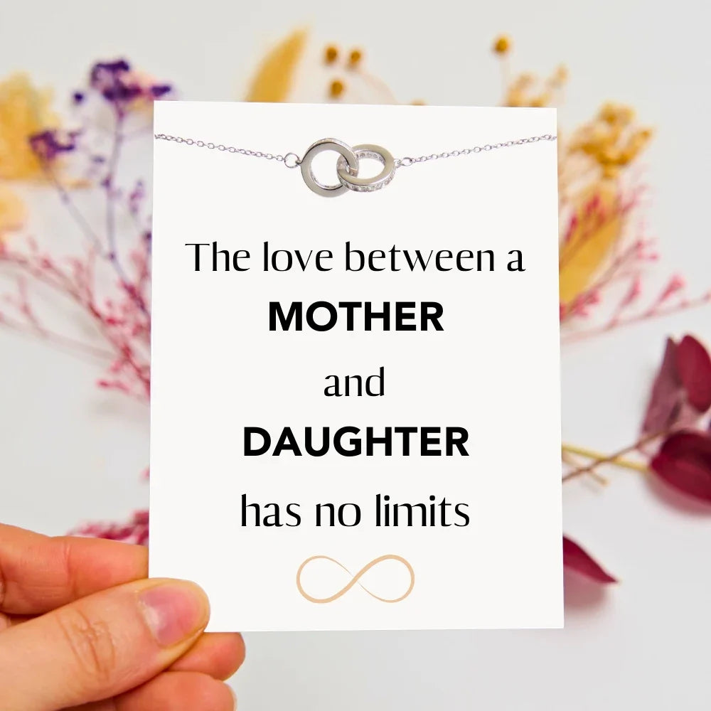 Mother & Daughter - Eternity Necklace