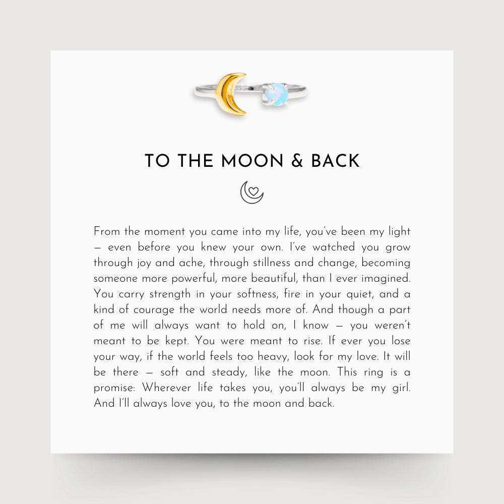 To the Moon & Back Ring