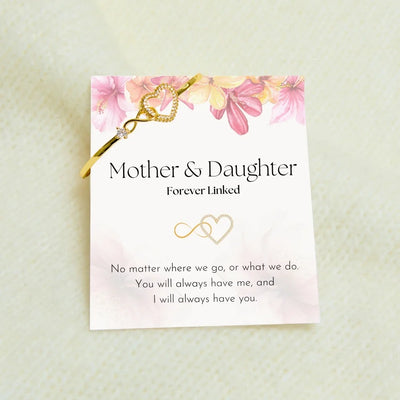 Mother & Daughter - Infinity Heart Bracelet