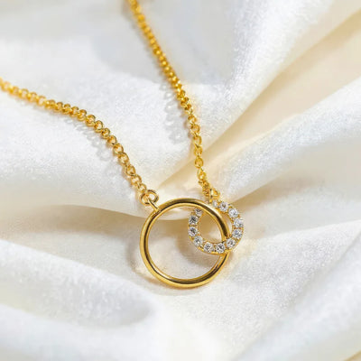 To My Sister - Always Us Gold Necklace