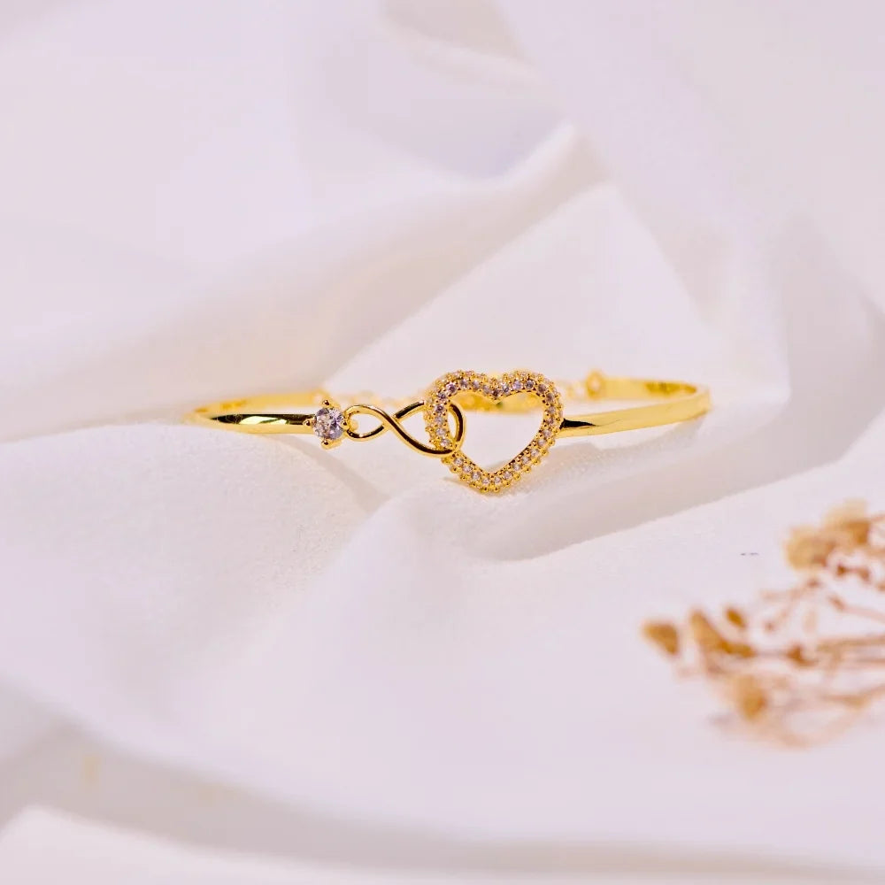 Mother & Daughter - Infinity Heart Bracelet