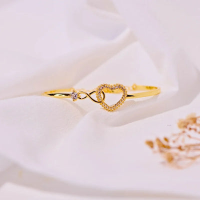 Mother & Daughter - Infinity Heart Bracelet