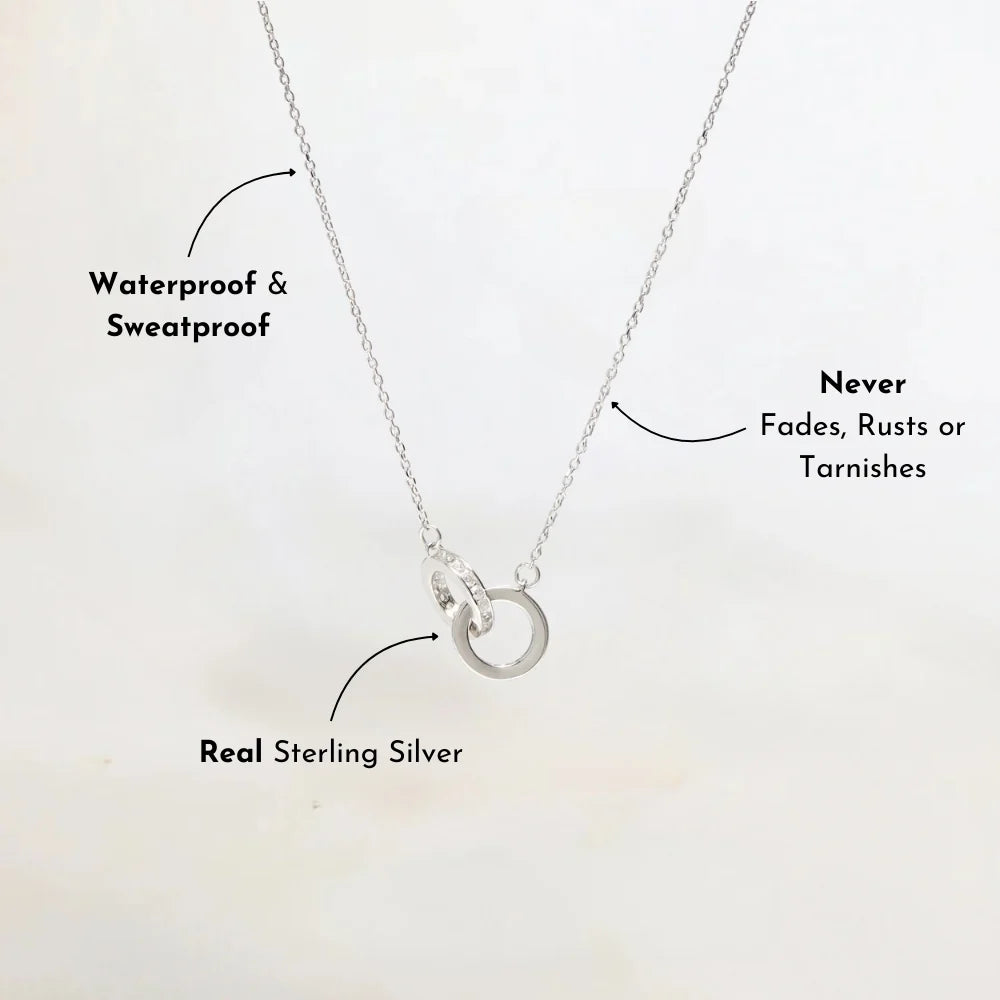 Mother & Daughter - Eternity Necklace