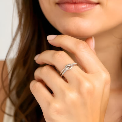 Mother & Daughter - Linked Forever Ring