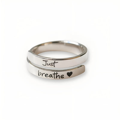 Just Breathe Ring
