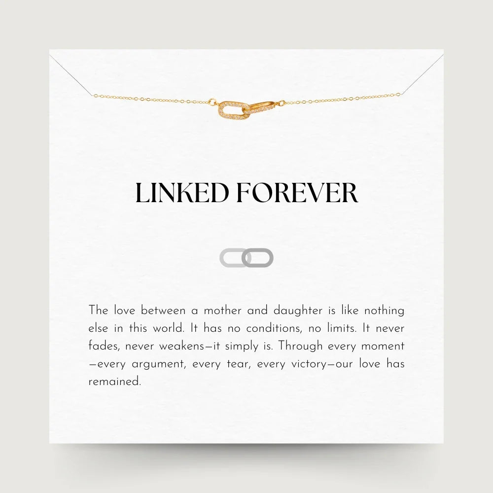 Mother & Daughter - Linked Forever Necklace