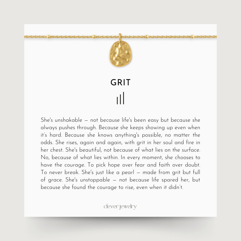 Grit Pendant Necklace