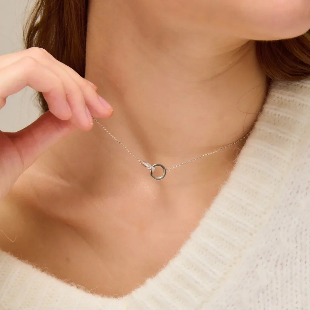 Mother & Daughter - Eternity Necklace