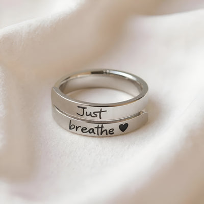 Just Breathe Ring